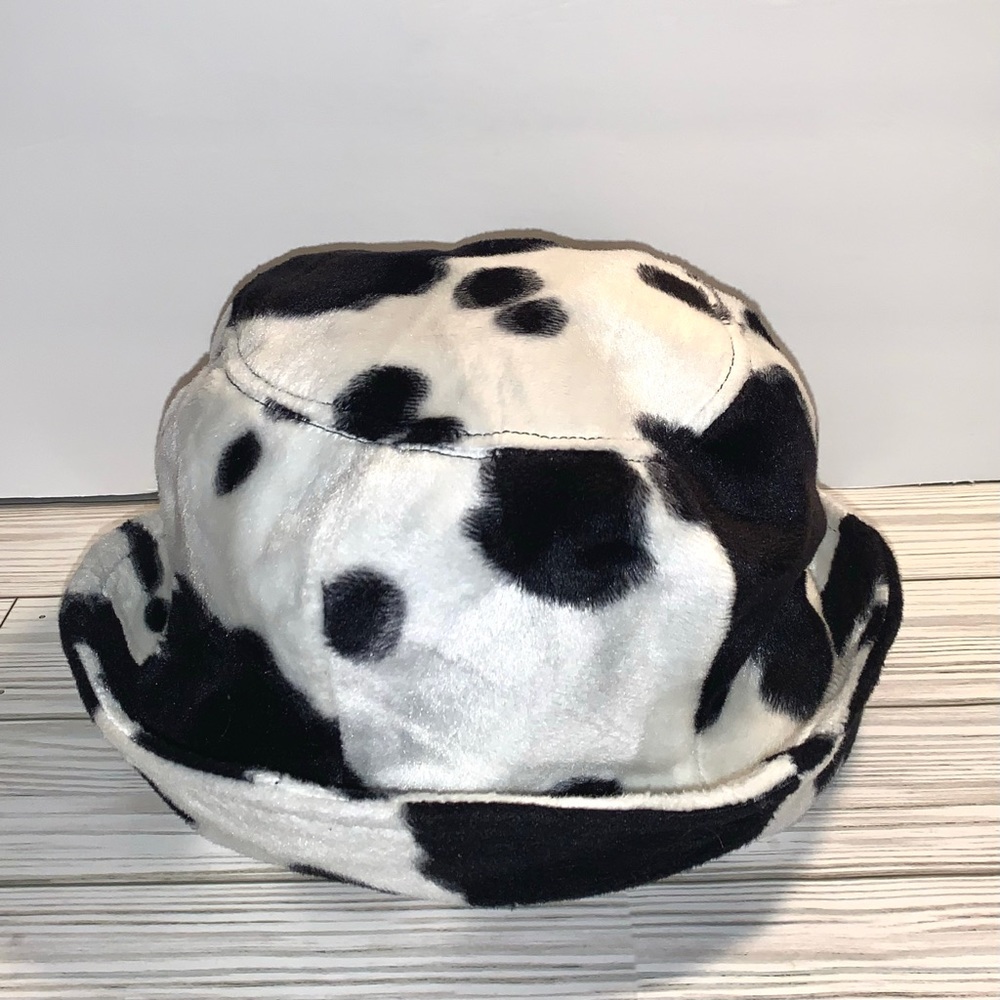 Vintage Cow Print Bucket Hat | Fabrizio Berardi Made in Italy